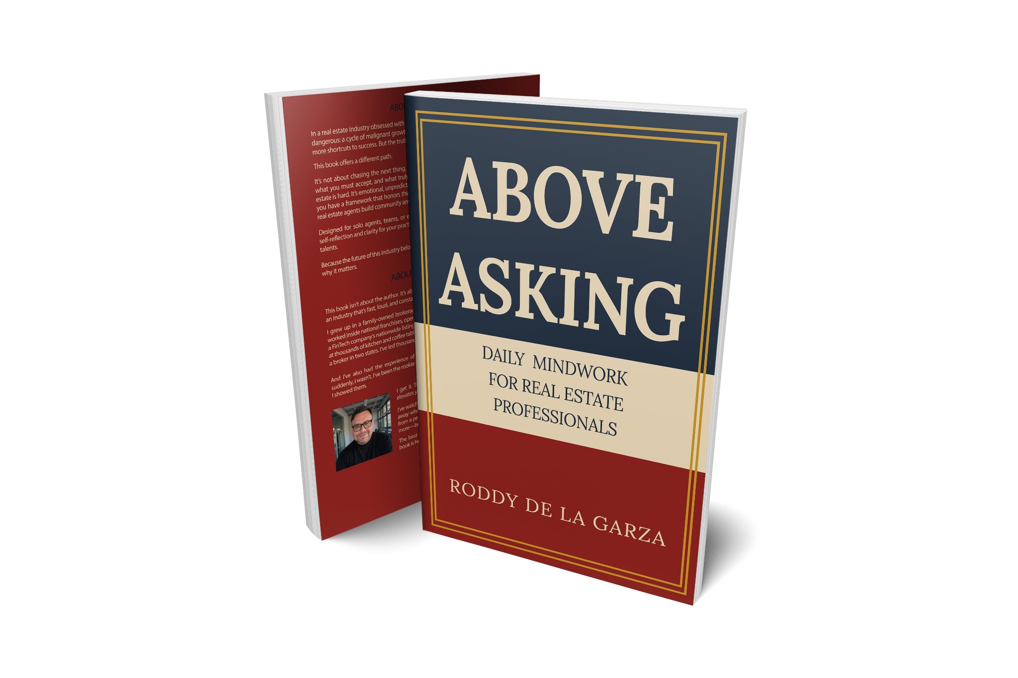 Above Asking by Roddy de la Garza paperback